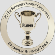 Brampton Business Times Award